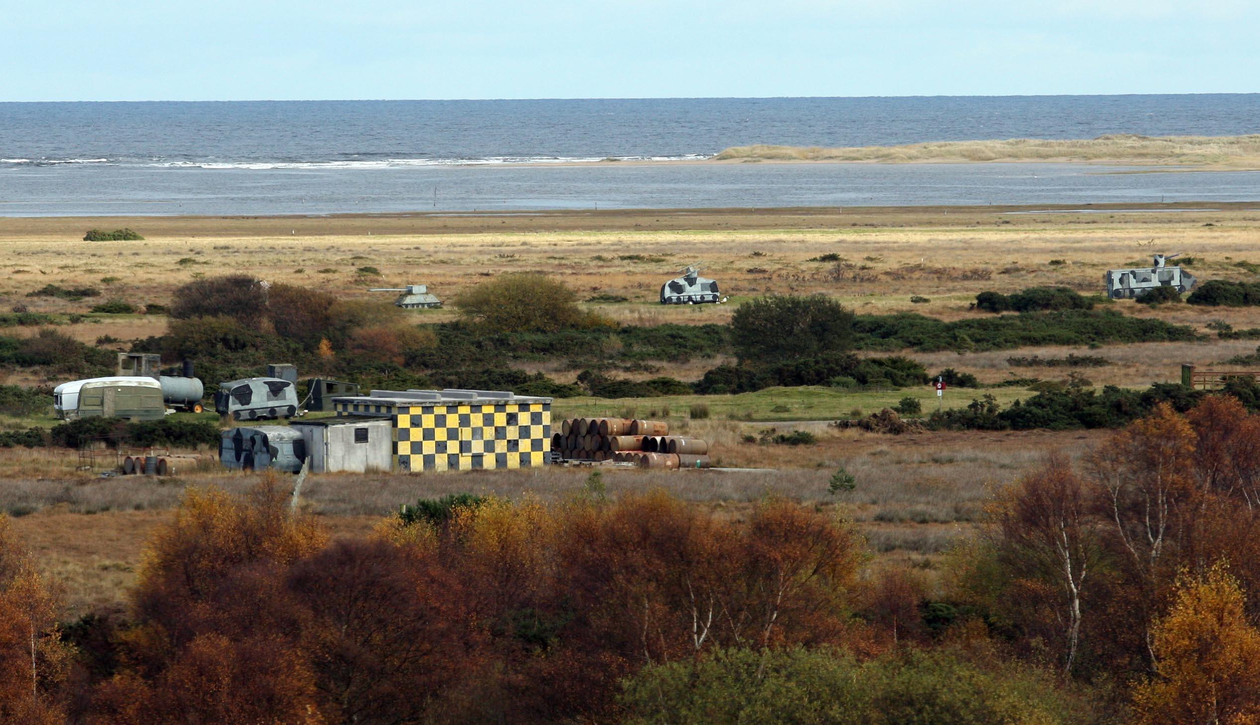 The firing range at Tain