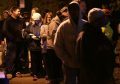 Voters wait in-line for casting their ballots