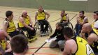 Wheelchair basketball sessions are open to both disabled and able bodied athletes