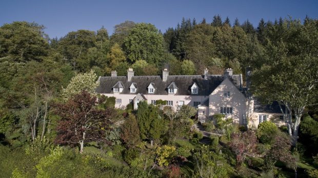 This gorgeous B-listed five-bedroom detached house, like its near neighbour, Dunrobin Castle, is surrounded by delightful formal gardens and mature woodland.