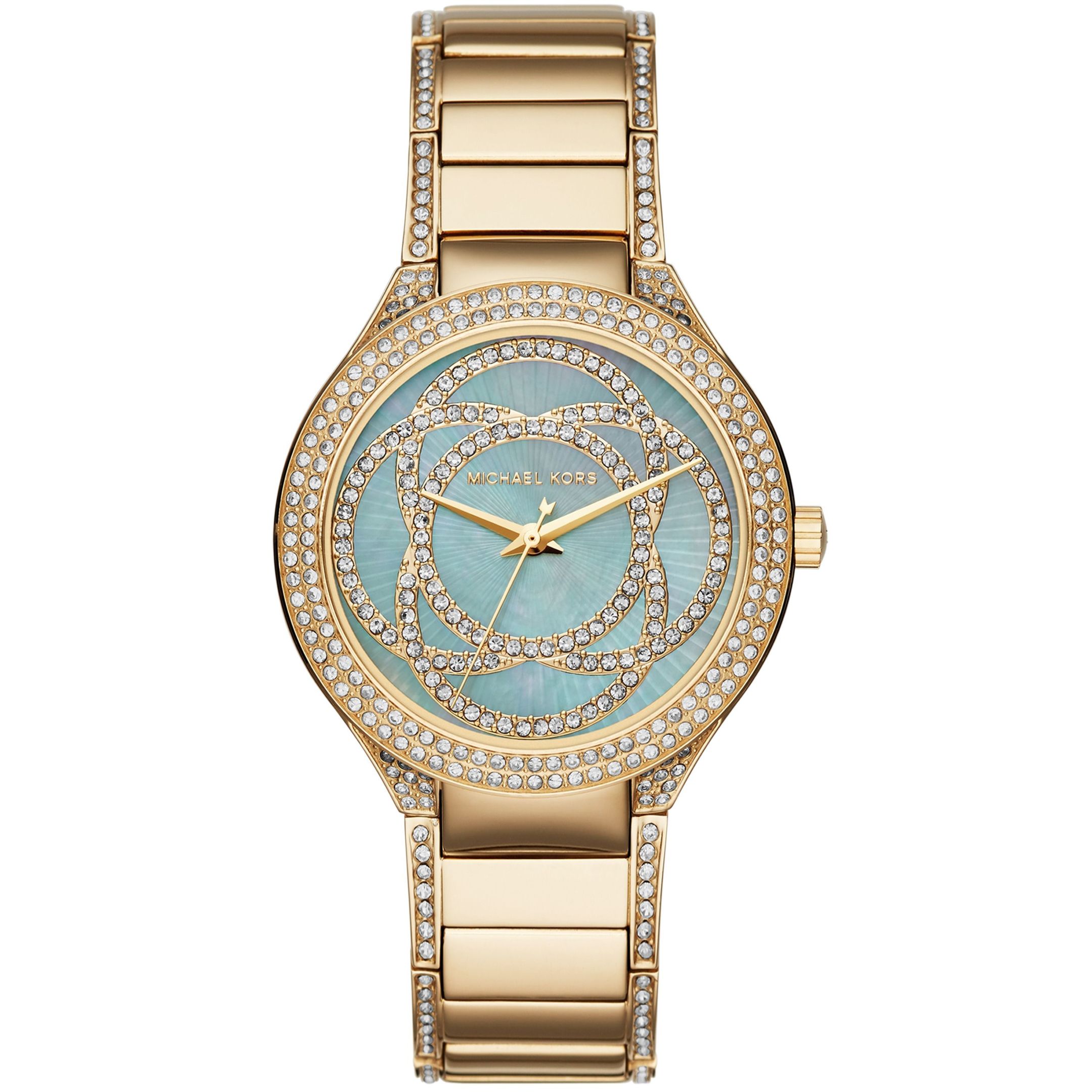 Fashionably on time... Michael Kors Ladies' Kerry Watch, currently £147.00 from £259, Watchshop.com (www.watchshop.com)