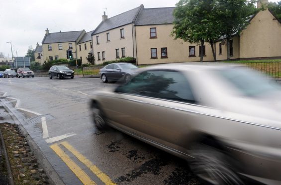 Police responded to complaints from residents to clamp down on noisy boy racers on the A96 in Elgin.