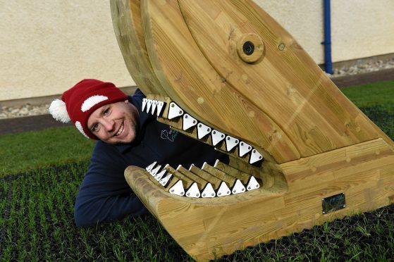 Macduff Marine Aquarium, raised money to create a park.