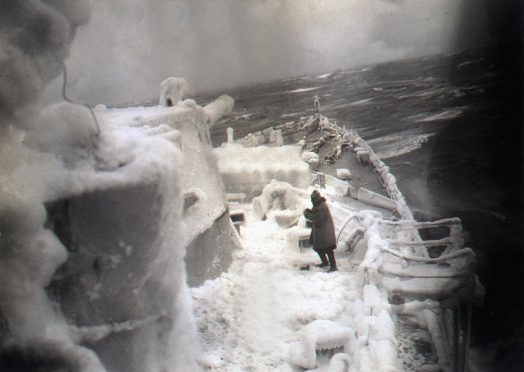 The Russian Arctic Convoy involved ships serving vital trade routes to Russia.