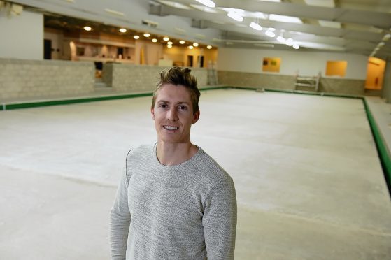 Ben Kilner is expanding his gym, The Unit, in Banchory. Picture: Kenny Elrick.