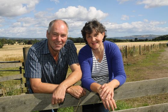 Brian and Caroline Matheson hosted the project