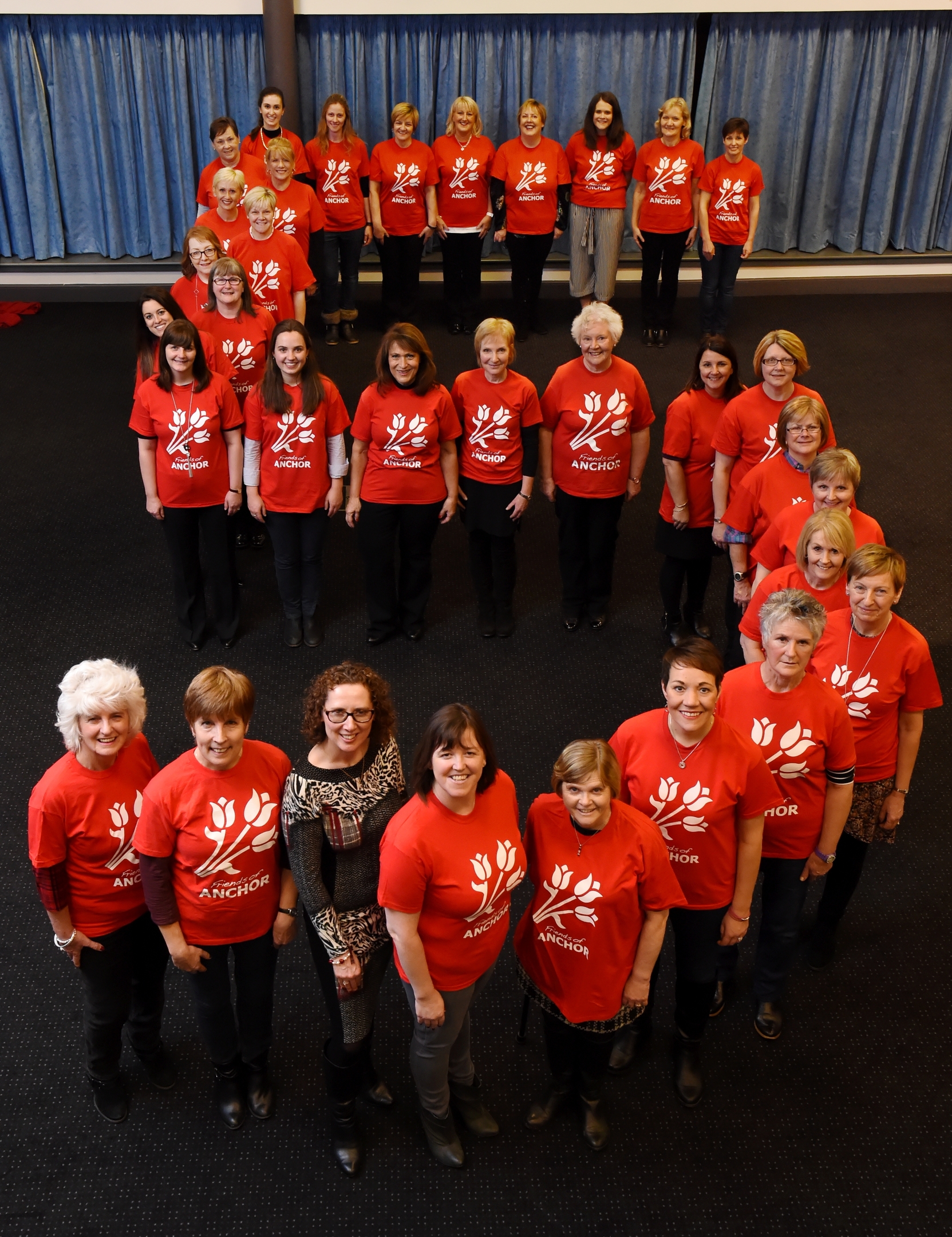 Previous models from the last four years of Courage on the Catwalk reunite to launch the model search for the events 5th milestone year, at Aberdeen Exhibition and Conference Centre (AECC).