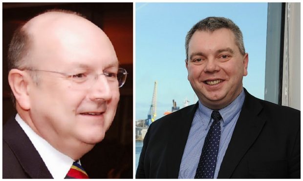 Bill Bowman (left) has replaced the late Alex Johnstone as a North East MSP