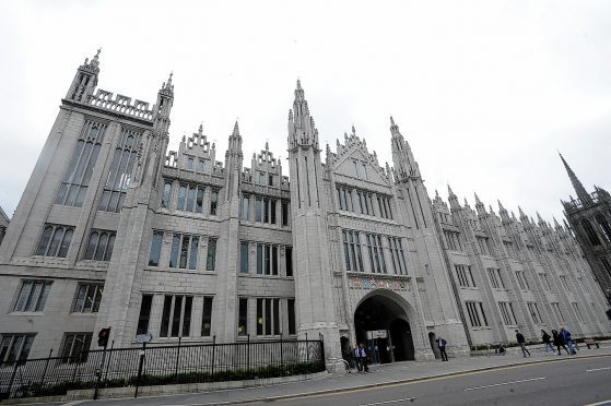 Marischal College in Aberdeen