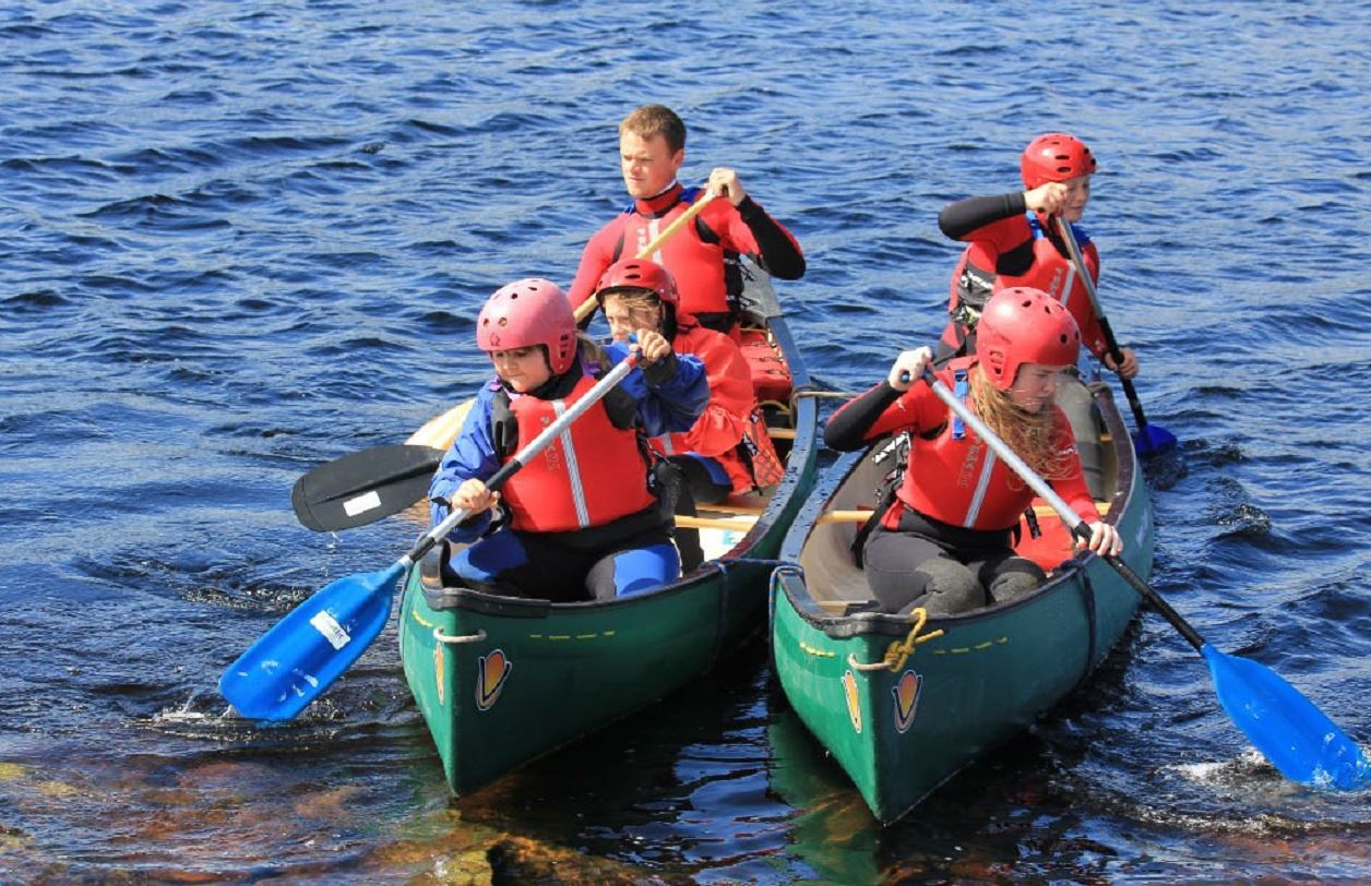 Outfit Moray runs a variety of adventure activity sessions including canoeing, cycling and rock climbing.