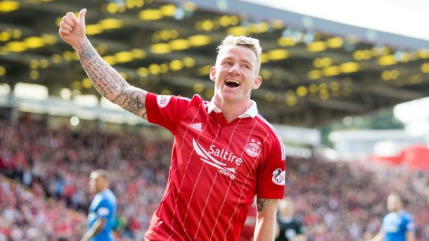 Former Aberdeen midfielder Jonny Hayes.