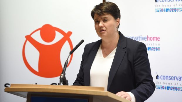 Ruth Davidson says there needs to be a 'step change' in the amount of support offered to those suffering from mental ill-health
