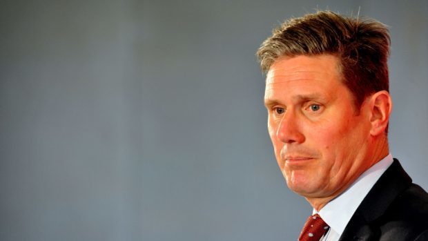 Labour leader Sir Keir Starmer.