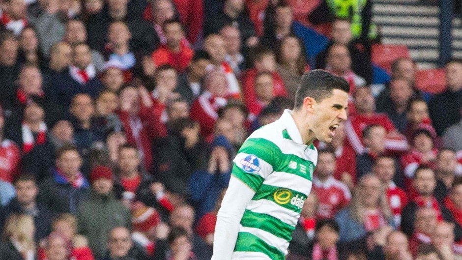 Tom Rogic scored Celtic's winner in the last minute.