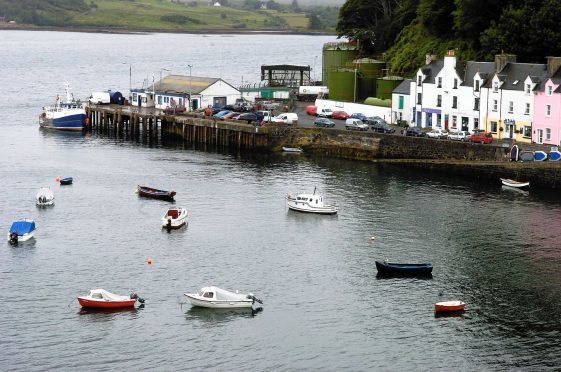 Portree Harbour.