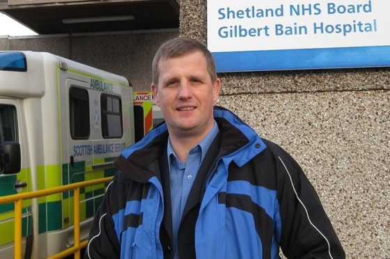 Former NHS Shetland chief executive Ralph Roberts