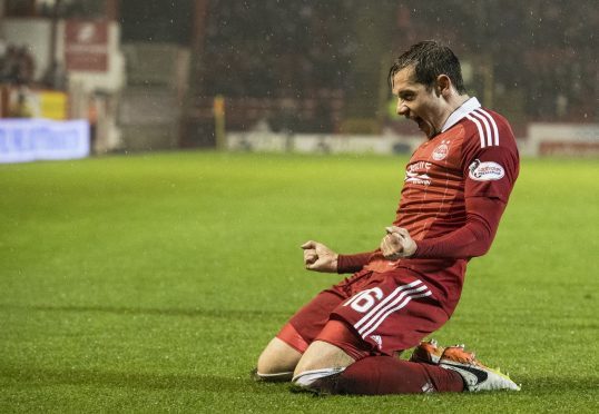 Peter Pawlett opened the scoring for the Dons