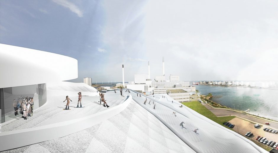 Artist impressions of a similar project in Copenhagen, Denmark