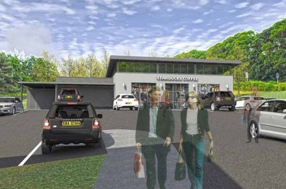 How the proposed Starbucks drive-through in Blackburn would look