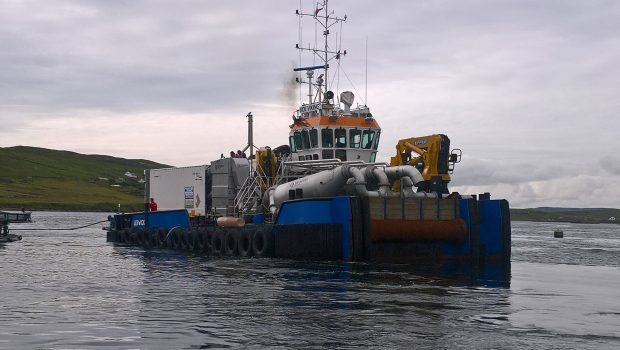 The Thermolicer pictures off Shetland.