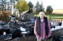 Joanna Davidson lost everything when a fire destroyed her Tomintoul home.