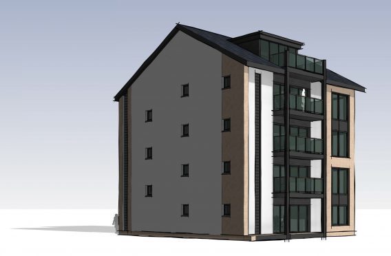 One councillor branded the flats, approved for Torvean, "Lego like."