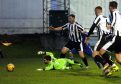 Paul Leask in action for Fraserburgh