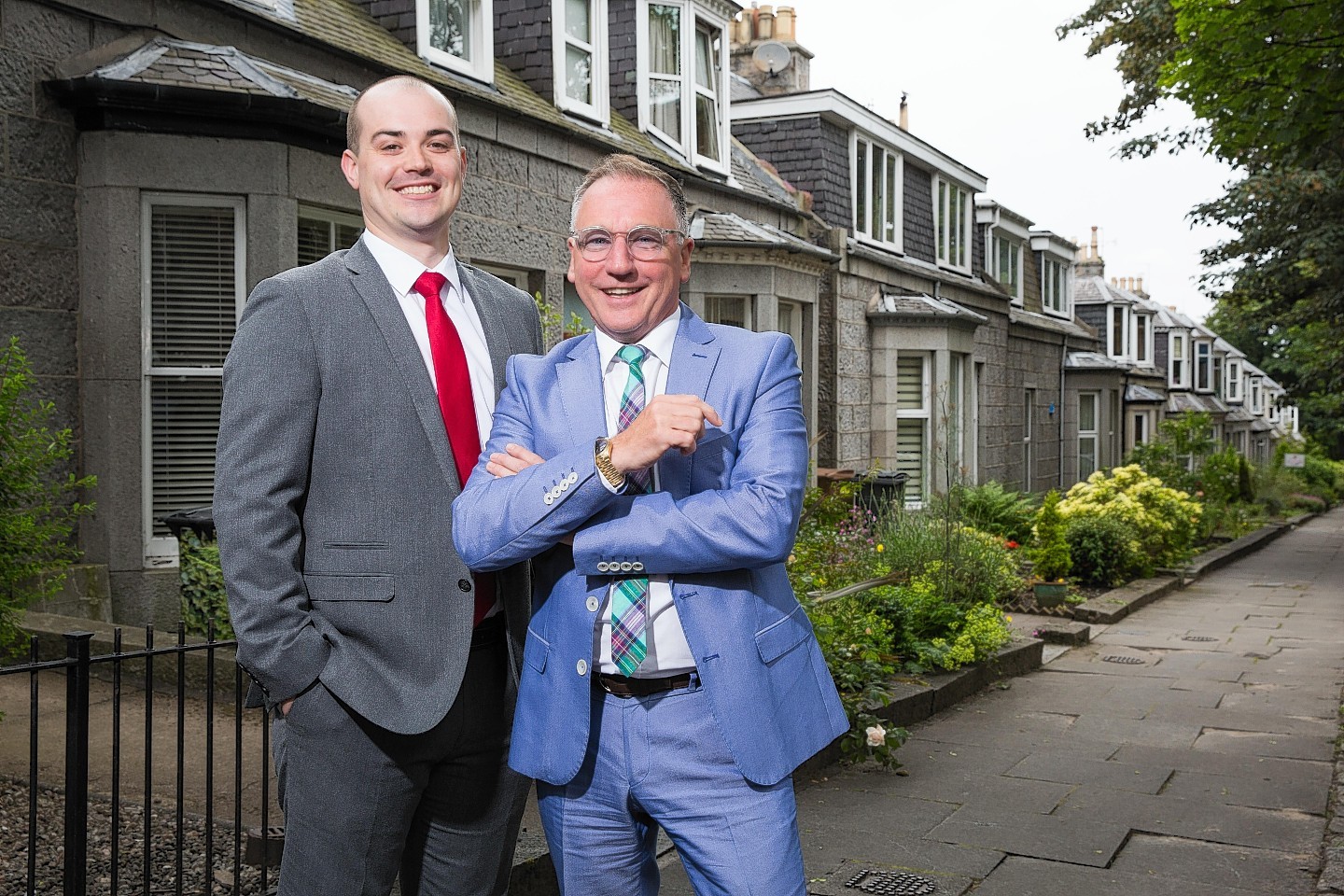 Ross Watt (left), Stephen O’Neill (right) of Newton Property Management