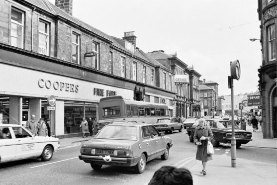 Academy Street in 1983