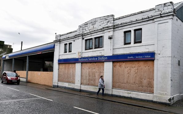 Barbour's Garage in Fraserburgh