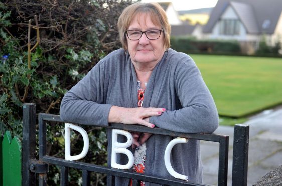 Departing secretary of Dufftown Bowling Club, Helen Ramsay, is hopeful members will step forward to save the club.