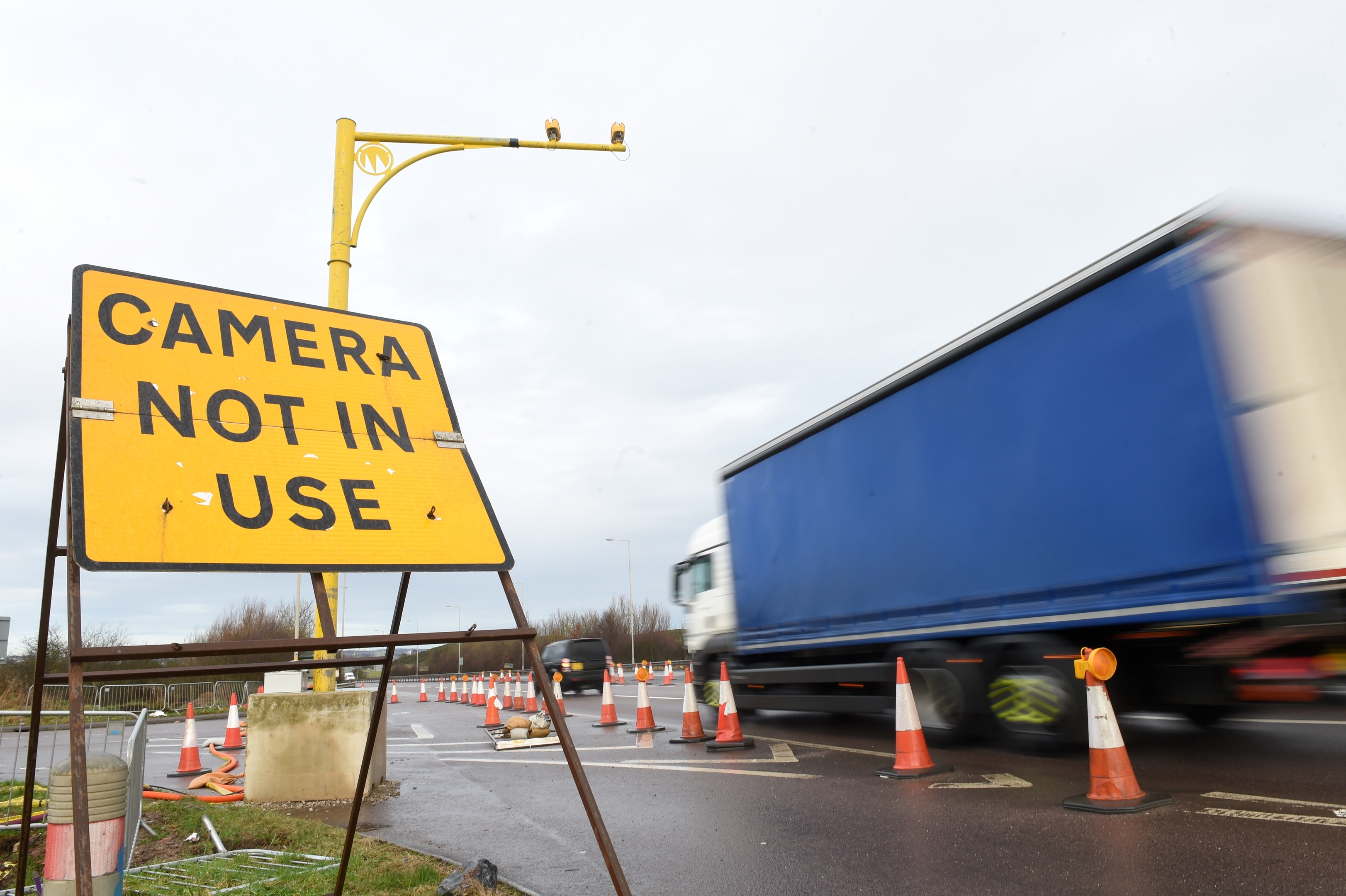 Average speed cameras go live on A90 at Charleston flyover.