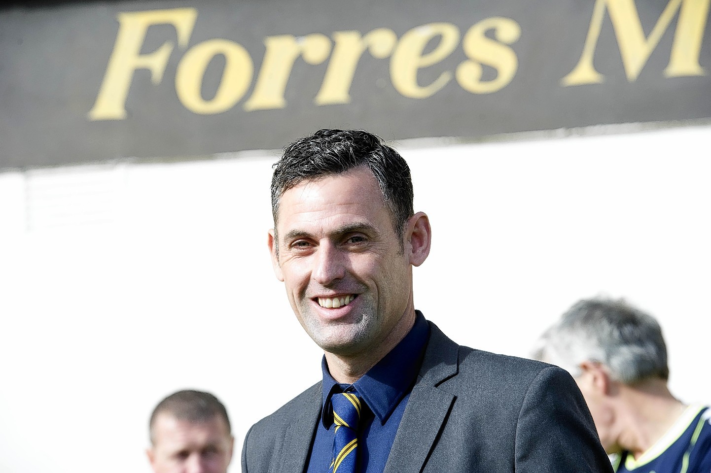 Forres Mechanics manager Charlie Rowley.
