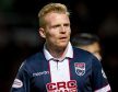 Chris Burke in action for Ross County