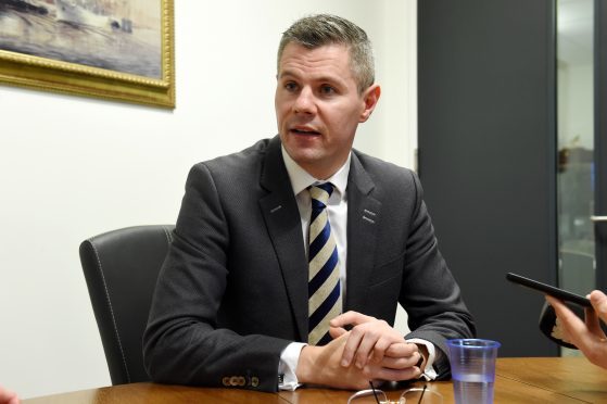 Scottish Government Finance Secretary Derek Mackay