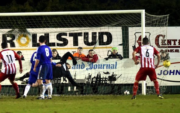 Formartine equalised with a goal by No 4 Paul Lawson.