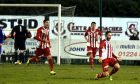 Formartine equalise with a goal by No 4 Paul Lawson.