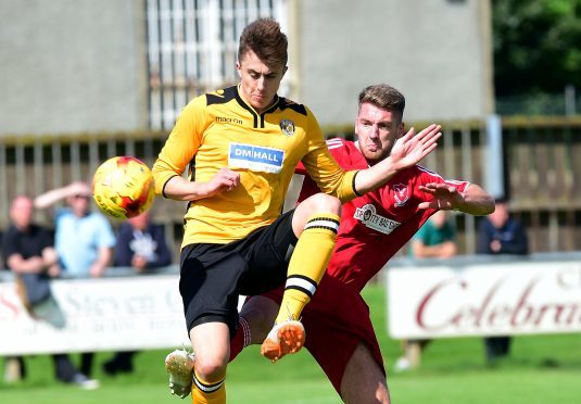 Fort William FC in action