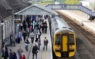 Inverurie train station.