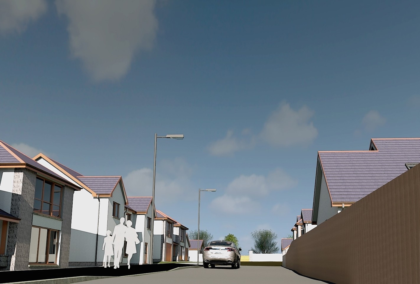 A design of Kirkton Heights in Fraserburgh