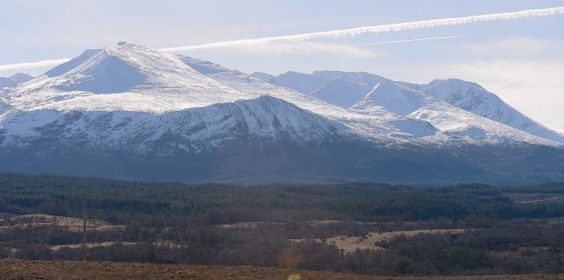 Ben Nevis, from Spean Bridge