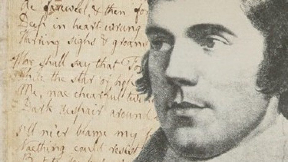 Robert Burns, Scotland's Bard.