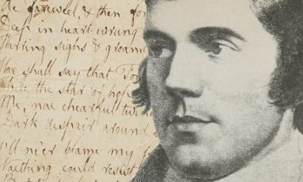 Robert Burns, Scotland's Bard.