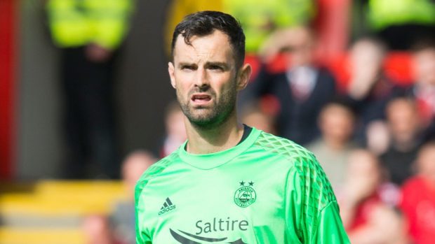 Aberdeen goalkeeper Joe Lewis