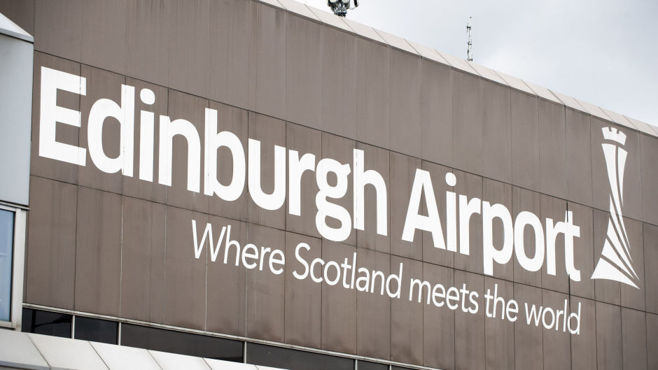 Edinburgh Airport. Image: PA