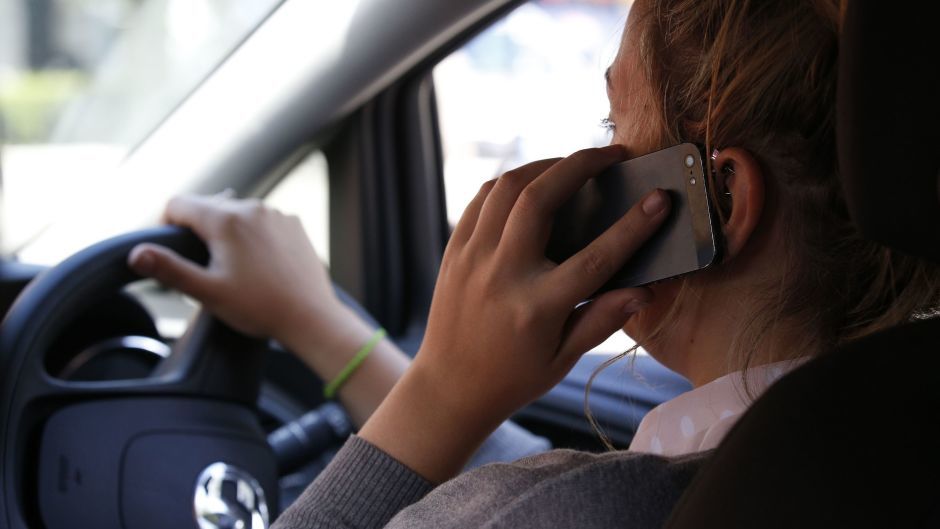 30 drivers were detected using a mobile phone while driving. Image: Stock.