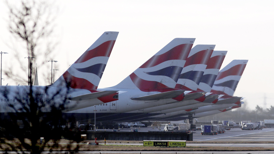BA's owners reported an increase in passenger traffic in May,