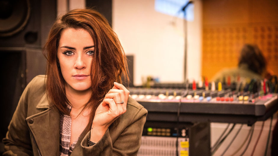 Lucie Jones has been named as Britain's entry to this year's Eurovision song contest (BBC/PA)