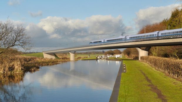 HS2 is estimated to cost around £100billion