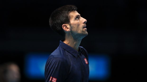 World number one Novak Djokovic.